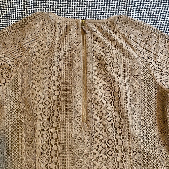 Banana Republic Bronze Lace Top - Picture 4 of 4